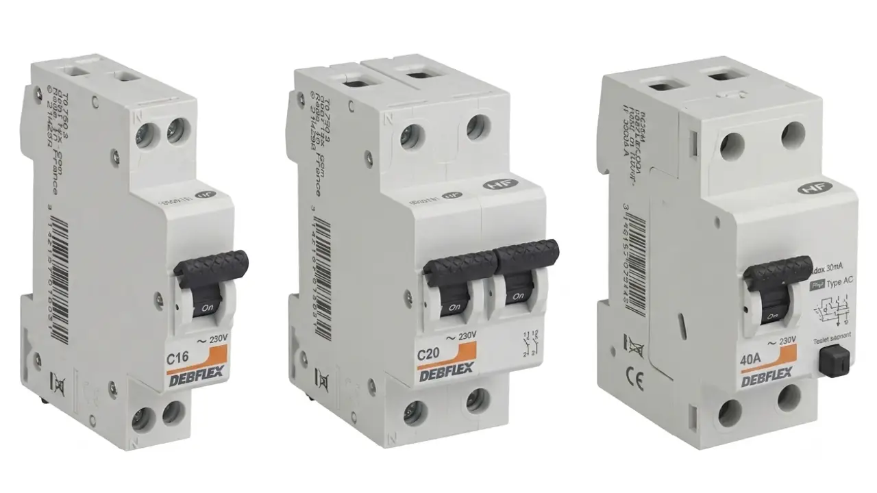 Appareillages électrique de marque Debflex